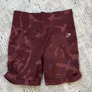 Gymshark burgundy Gym Shorts size medium